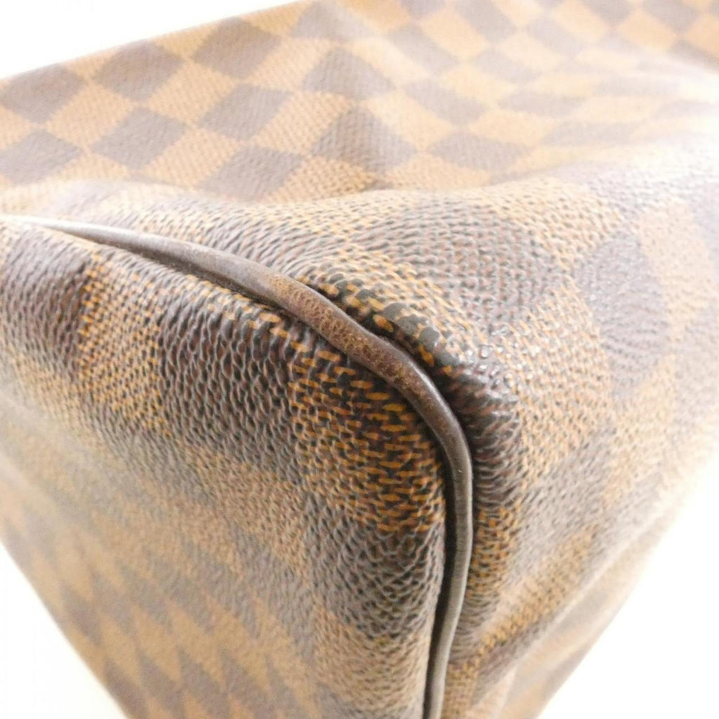 Louis Vuitton Ebene Coated Canvas Boston Bag (Pre-Owned)