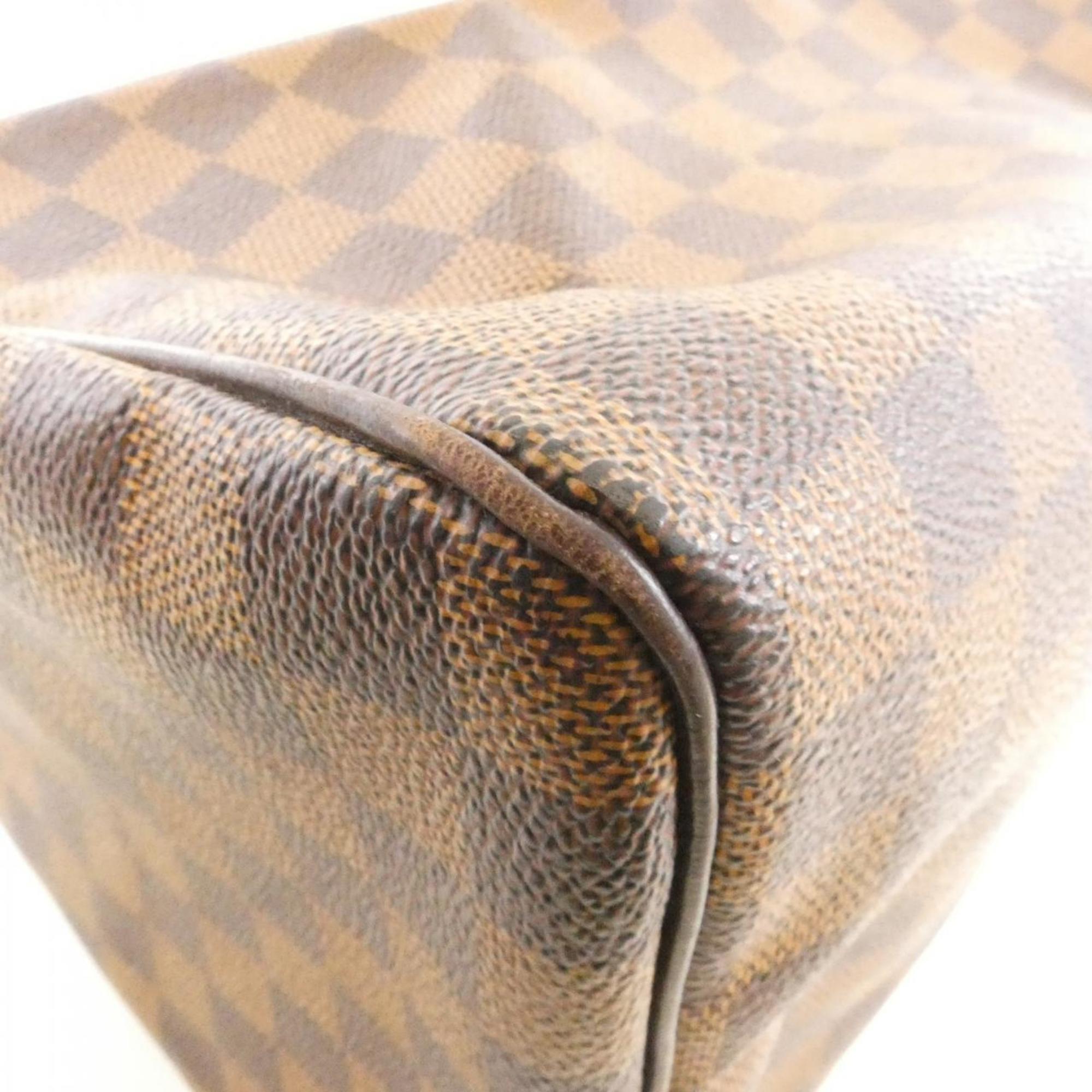 Louis Vuitton Ebene Coated Canvas Boston Bag (Pre-Owned)