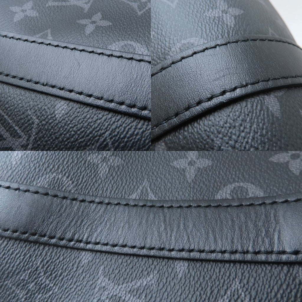 Louis Vuitton Black Monogram Eclipse Monogram Eclipse Boston Bag (Pre-Owned)