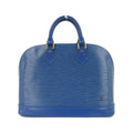 Louis Vuitton Blue Leather Handbag (Pre-Owned)