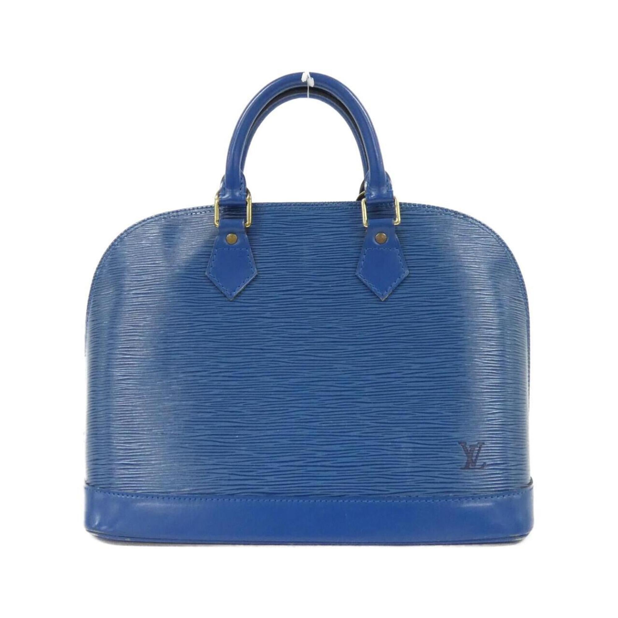 Louis Vuitton Blue Leather Handbag (Pre-Owned)