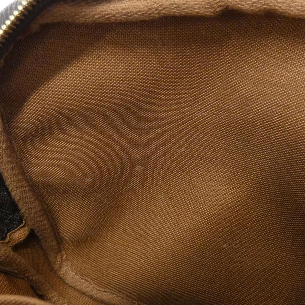 Louis Vuitton Marron Coated Canvas Shoulder Bag (Pre-Owned)