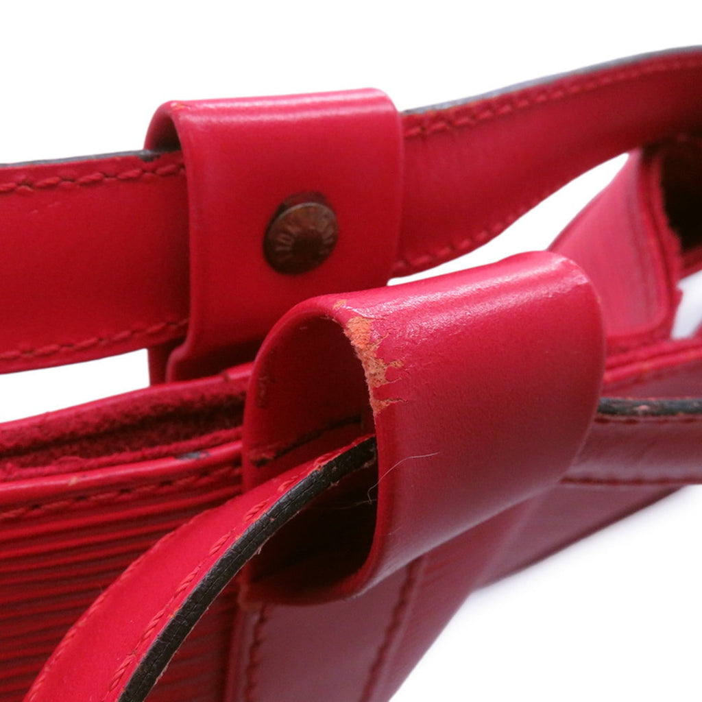 Louis Vuitton Castilian Red Epi Leather Shoulder Bag (Pre-Owned)