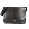Louis Vuitton Brown Coffee Utah Leather Messenger Bag Shoulder Bag (Pre-Owned)