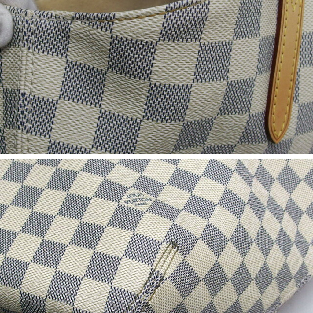 Louis Vuitton Damier Azur Shoulder Bag Tote Bag (Pre-Owned)