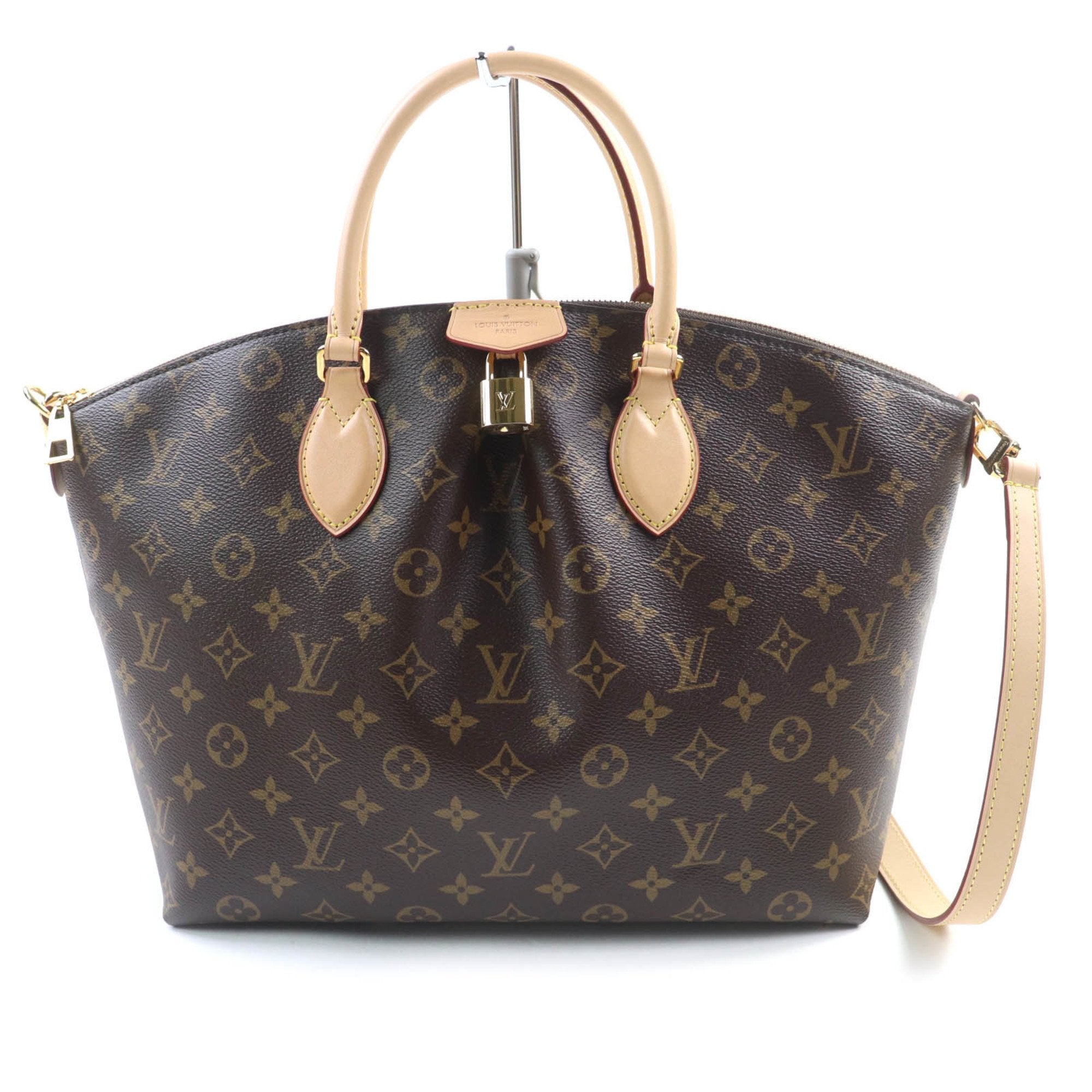 Louis Vuitton Brown Leather Handbag (Pre-Owned)