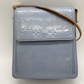 Louis Vuitton Blue Monogram Vernis Pochette Shoulder Bag (Pre-Owned)