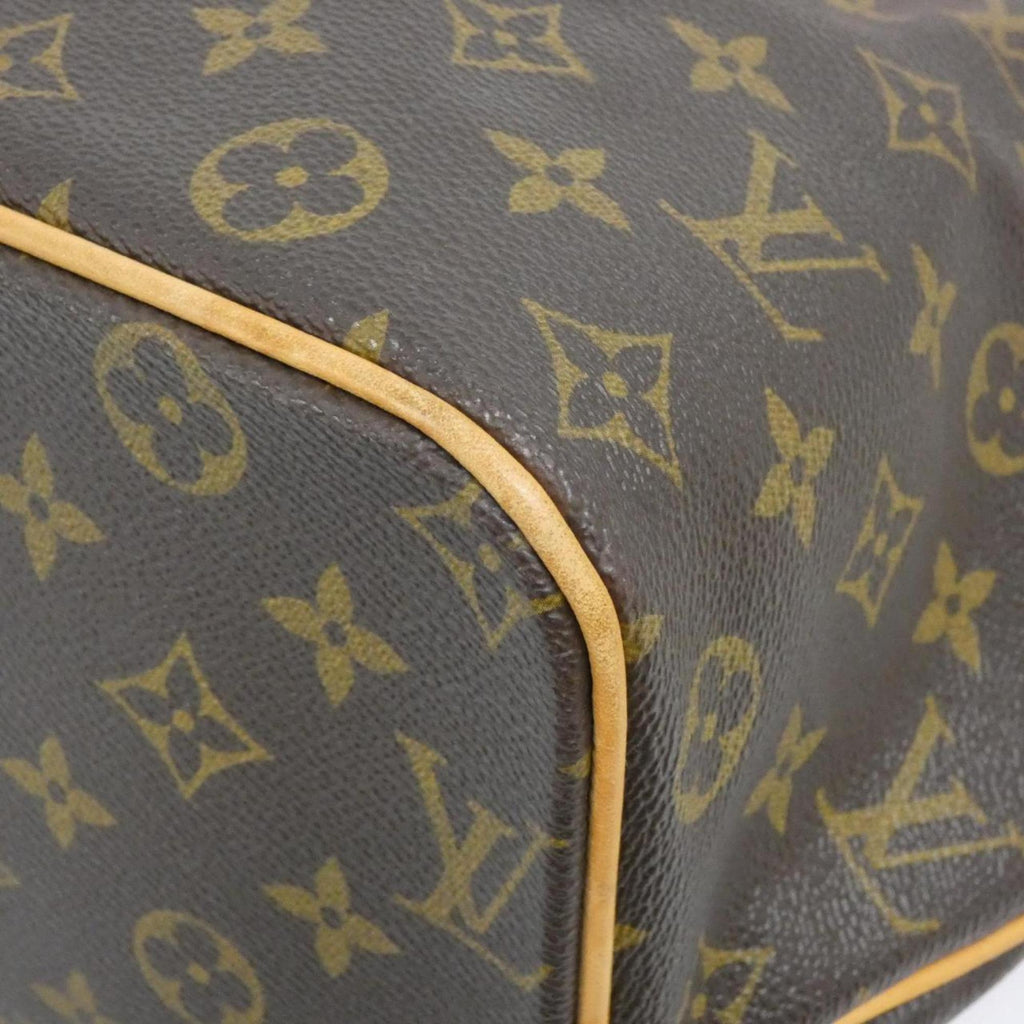 Louis Vuitton Monogram Marron Coated Canvas Handbag (Pre-Owned)
