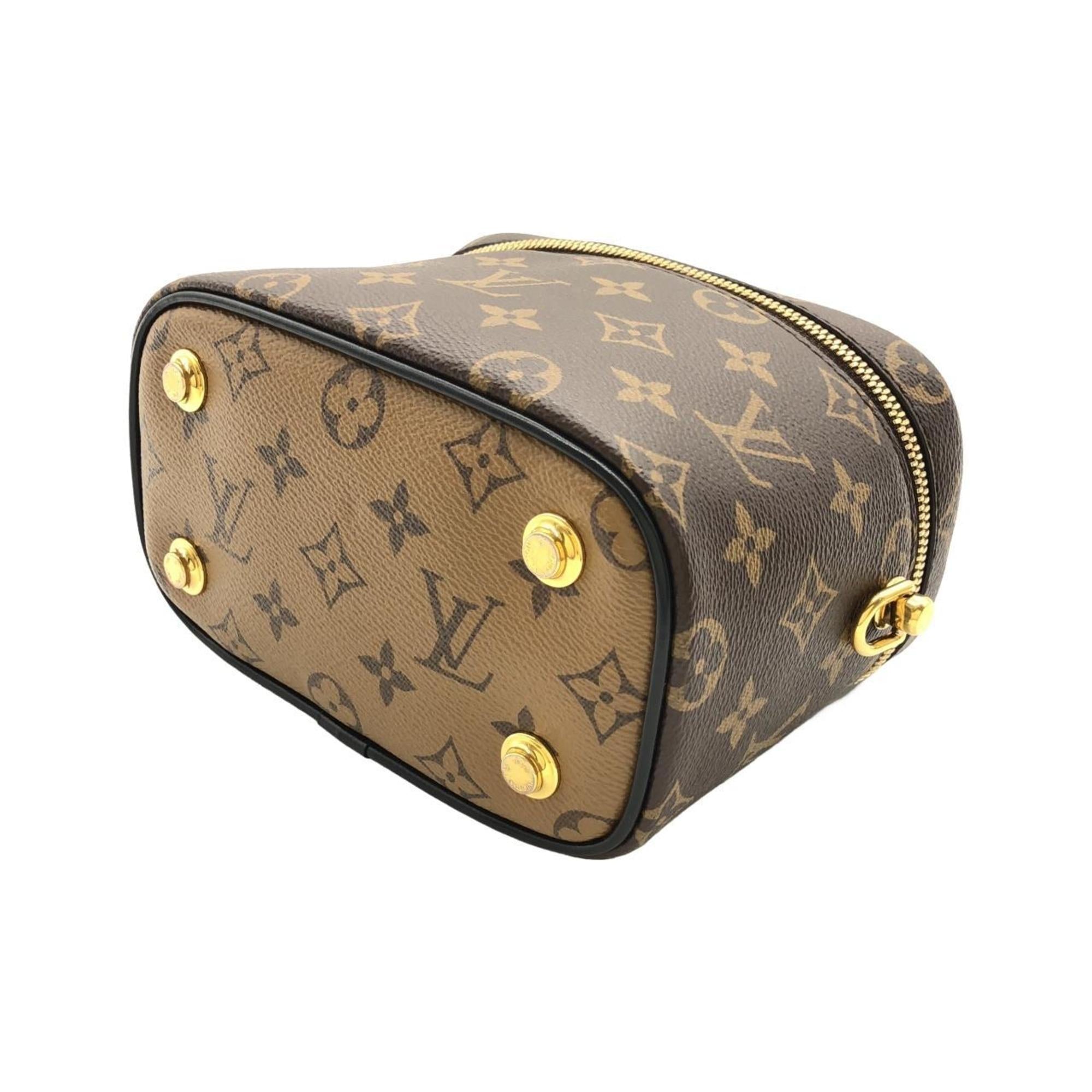 Louis Vuitton Marron Coated Canvas Handbag (Pre-Owned)