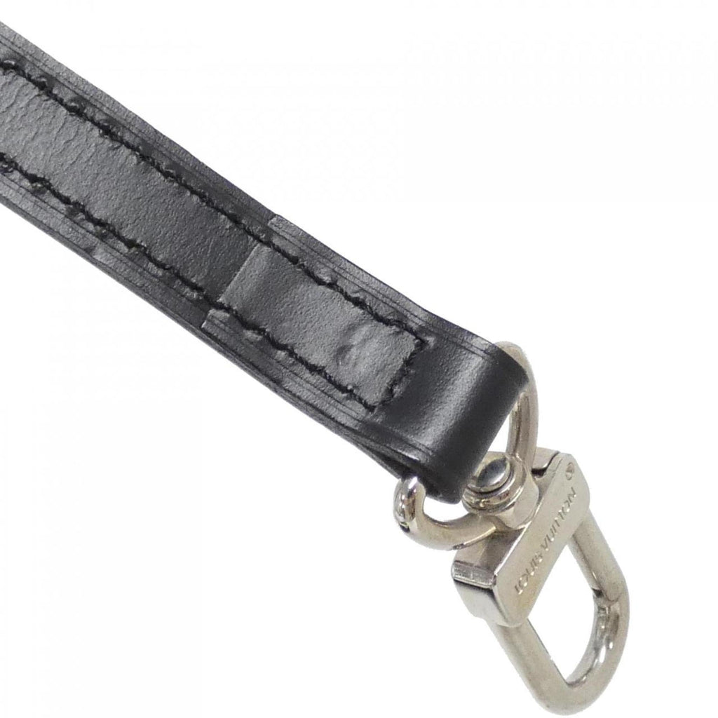 Louis Vuitton Black Satin Pochette Pouch (Pre-Owned)
