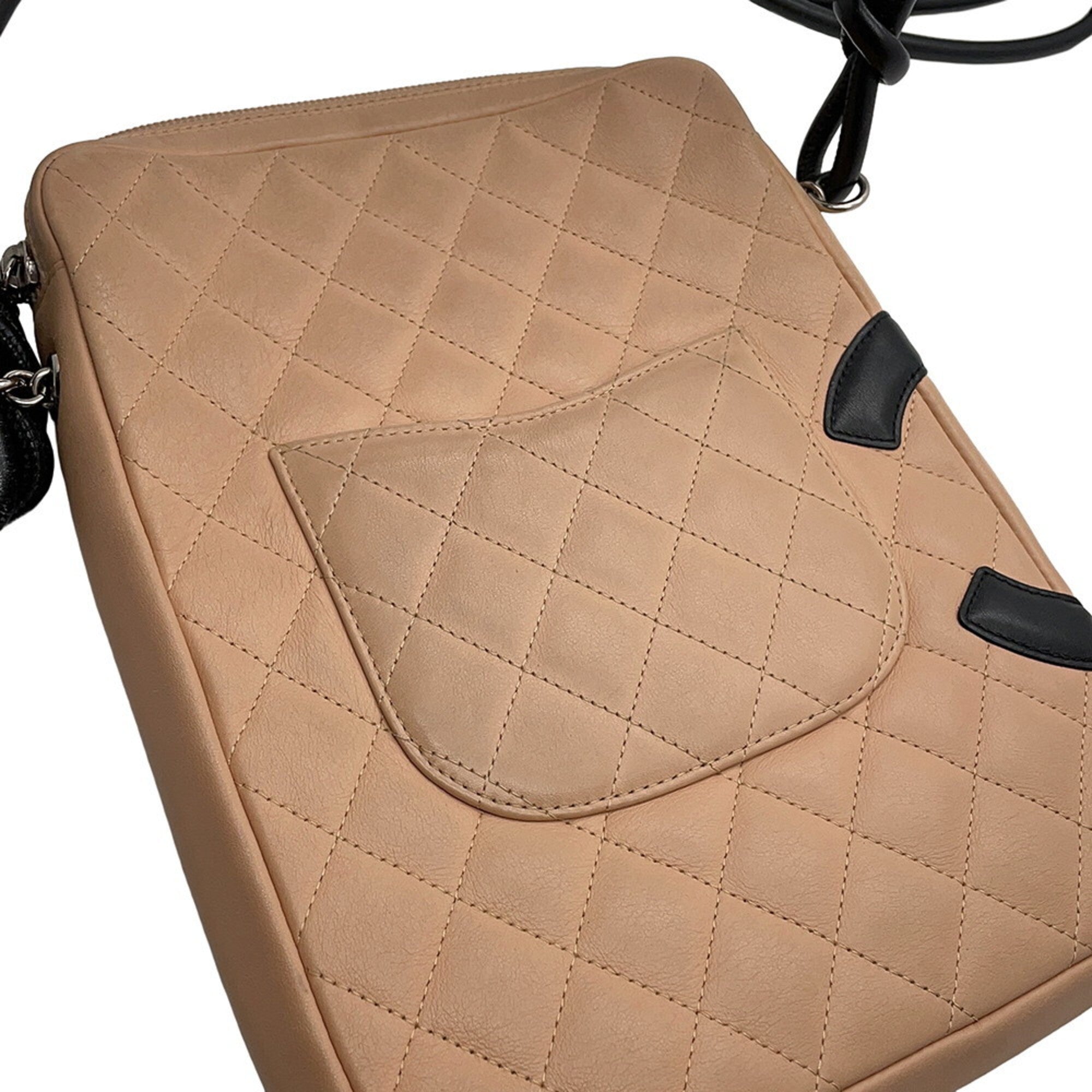 Cambon Crossbody Bag Quilted Leather Medium