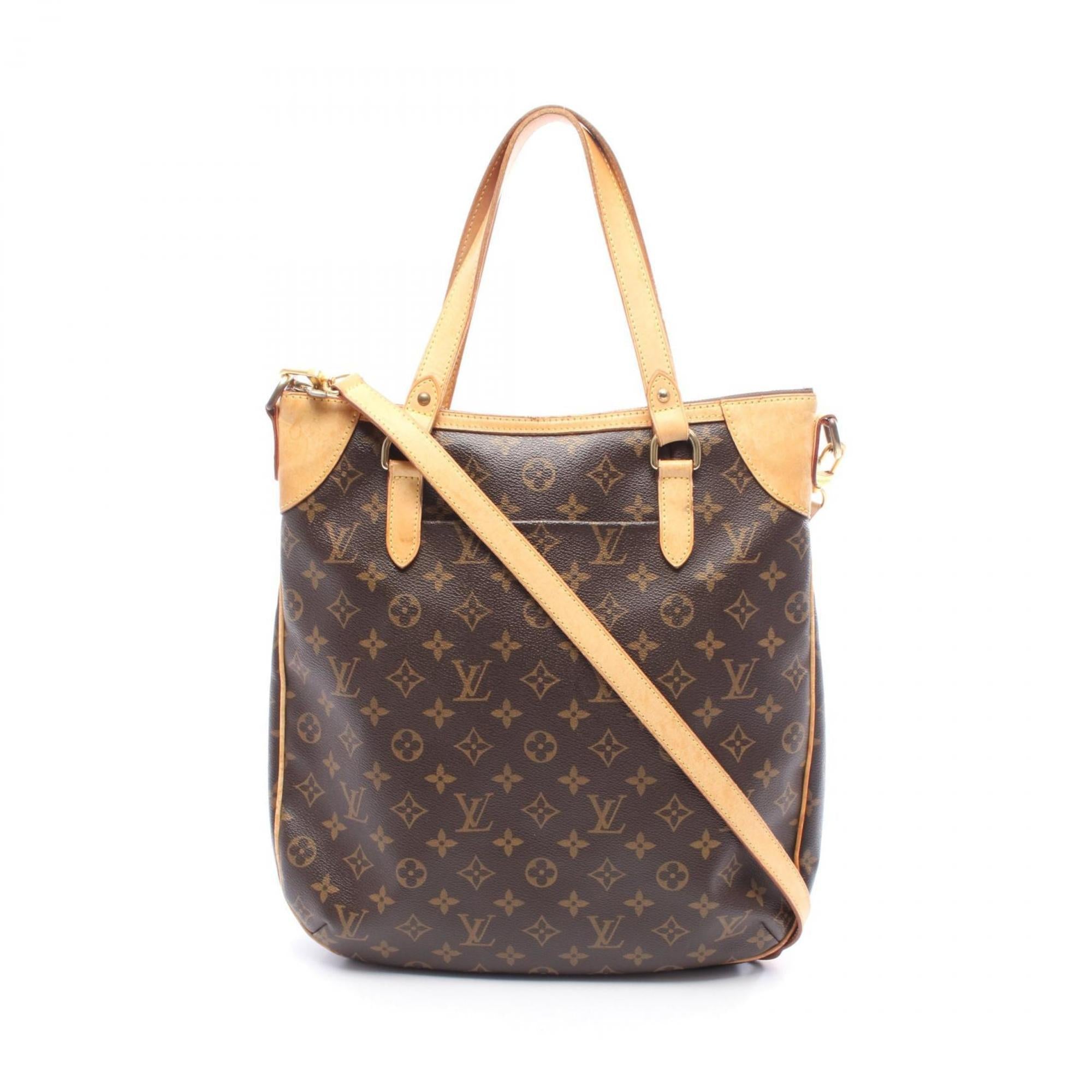 Louis Vuitton Brown Monogram Coated Canvas Handbag (Pre-Owned)