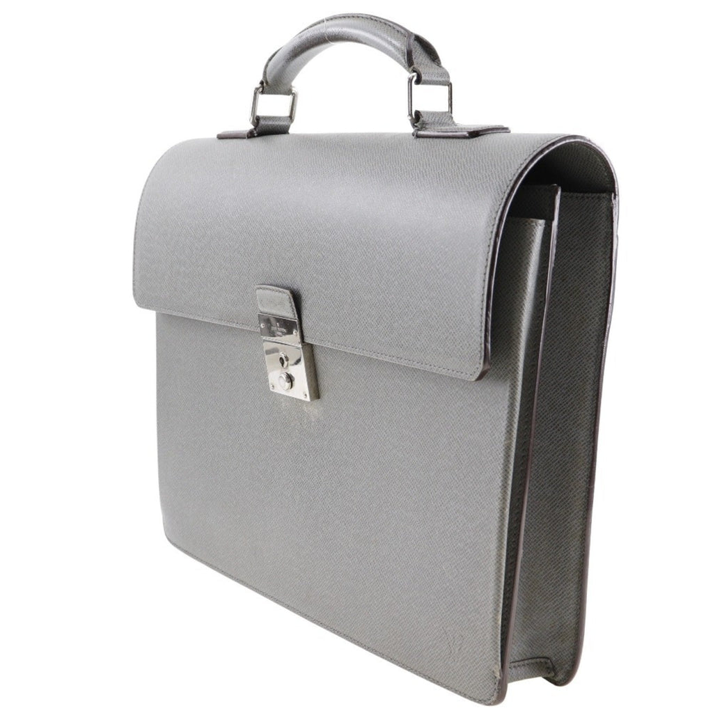 Louis Vuitton Glacier Gray Taiga Leather Briefcase (Pre-Owned)