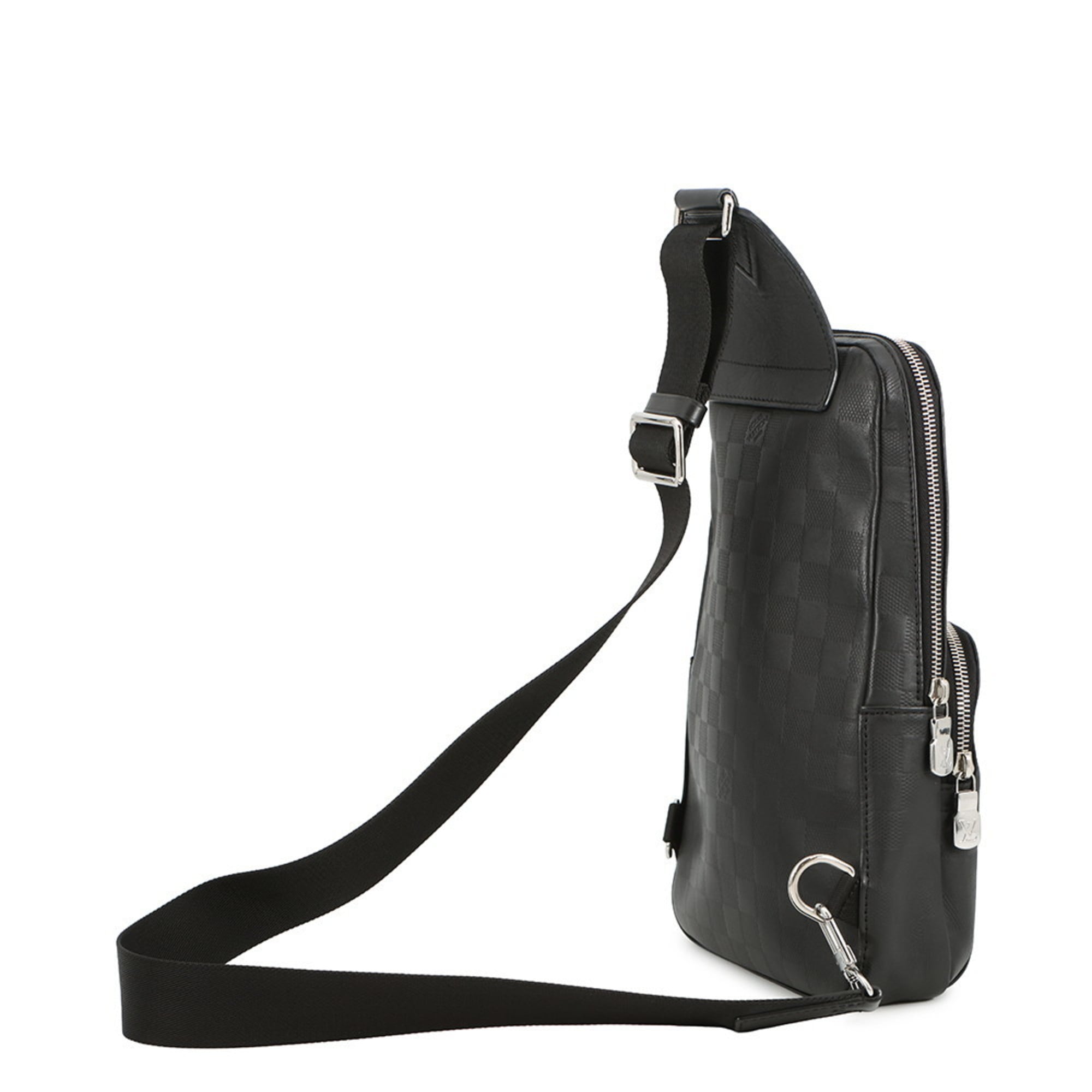 Louis Vuitton Black Damier Canvas Infini Onyx Damier Infini Leather Sling Bag (Pre-Owned)
