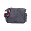 Web Strap Diaper Bag GG Coated Canvas