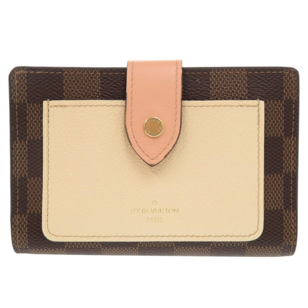 Louis Vuitton Brown Damier Canvas Damier Canvas Wallet (Bi-Fold) (Pre-Owned)