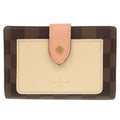 Louis Vuitton Brown Damier Canvas Damier Canvas Wallet (Bi-Fold) (Pre-Owned)