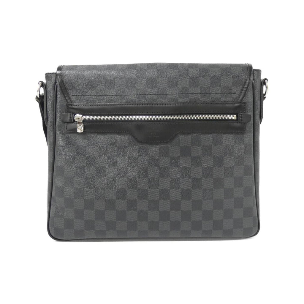 Louis Vuitton Graphite Coated Canvas Shoulder Bag (Pre-Owned)