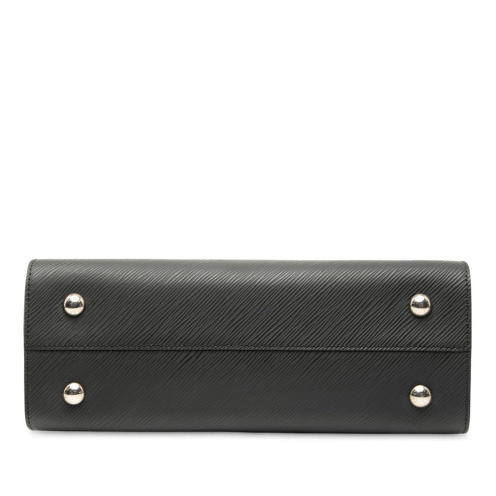 Louis Vuitton Black Noir Leather Handbag Shoulder Bag (Pre-Owned)