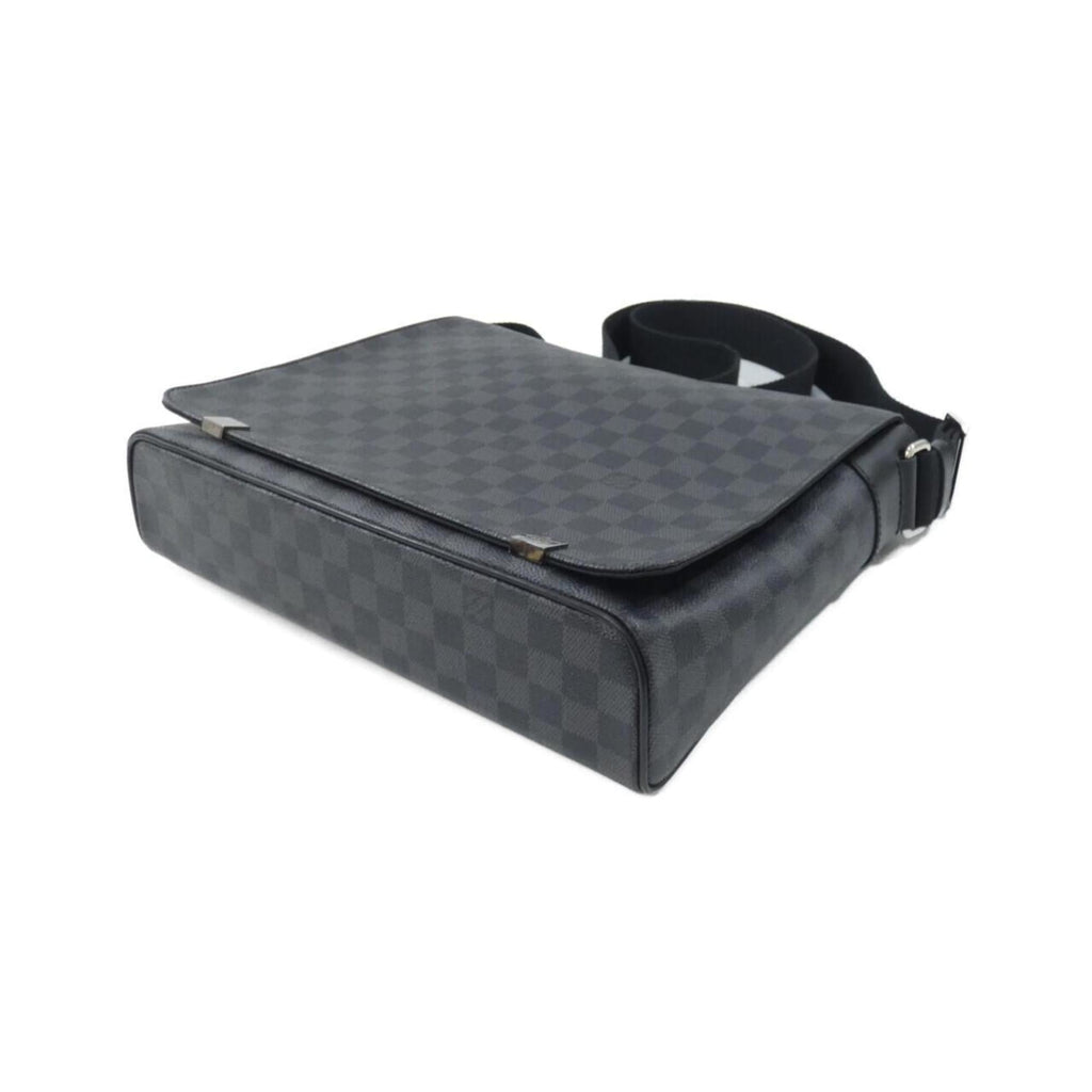 Louis Vuitton Graphite Coated Canvas Shoulder Bag (Pre-Owned)