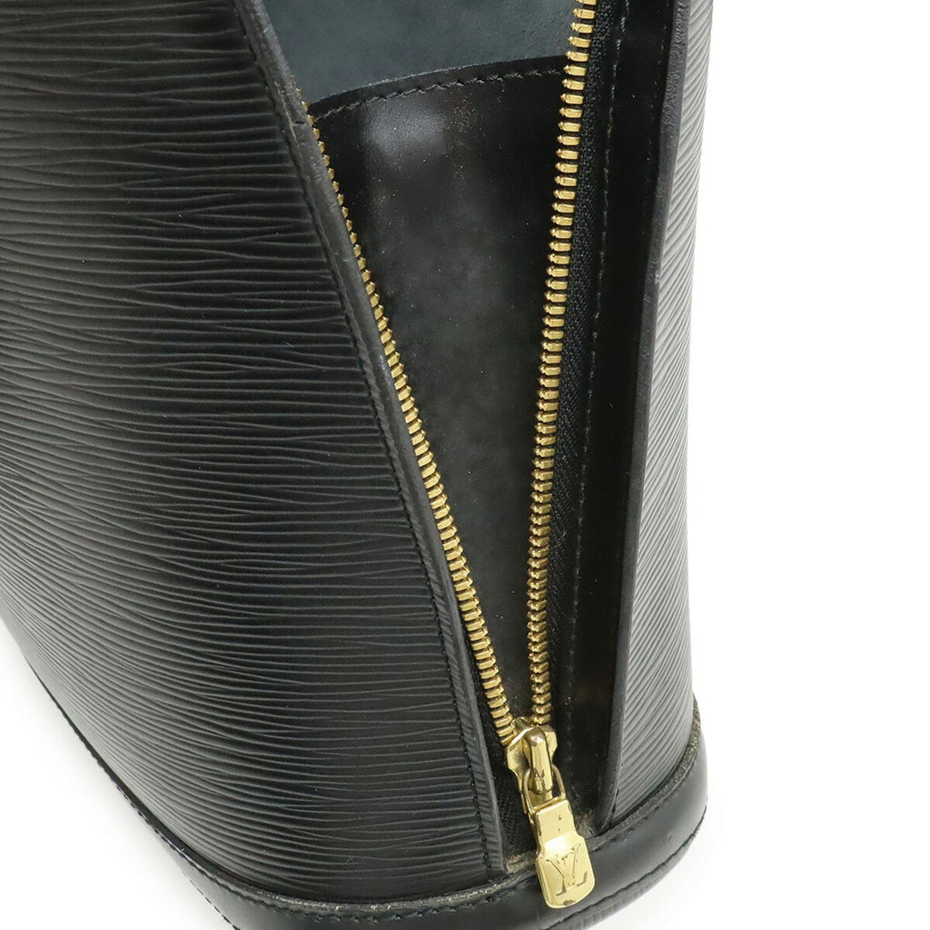 Louis Vuitton Black Noir Epi Leather Shoulder Bag Tote Bag (Pre-Owned)