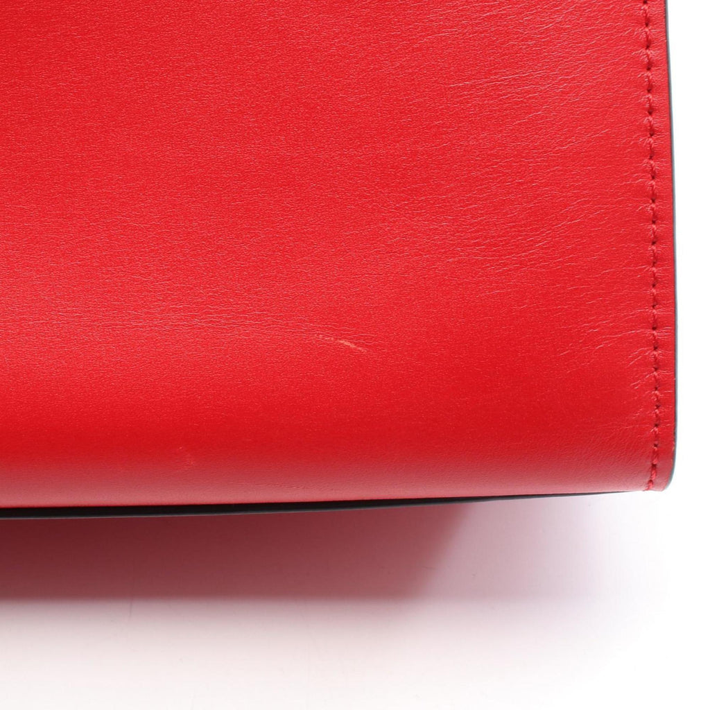 Louis Vuitton Red Color Rouge Leather Handbag (Pre-Owned)