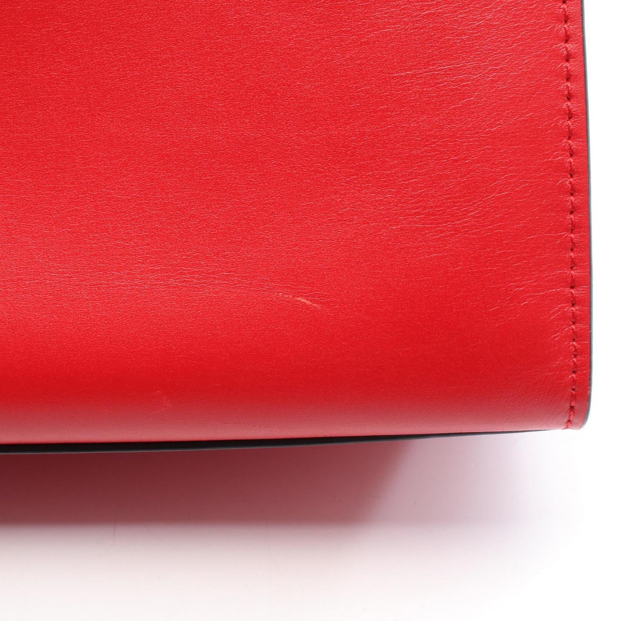 Louis Vuitton Red Color Rouge Leather Handbag (Pre-Owned)