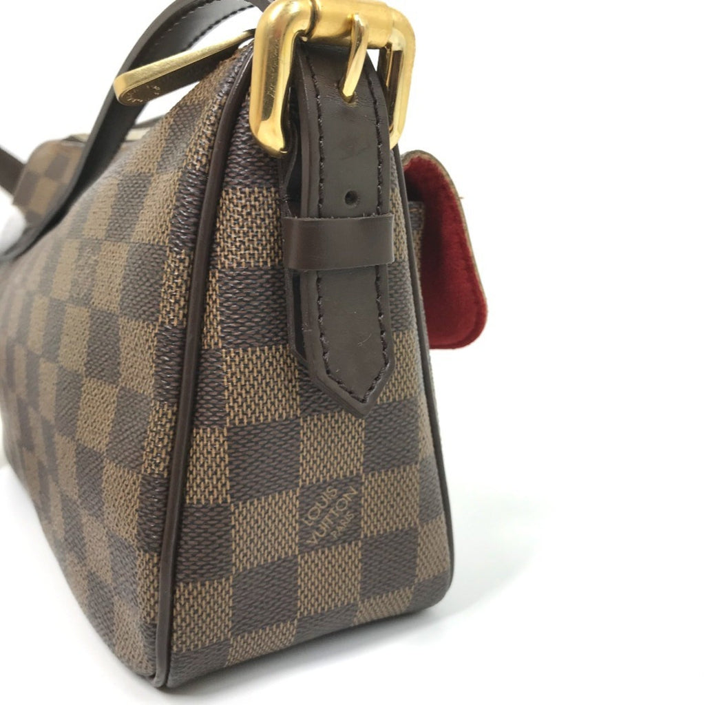 Louis Vuitton Brown Damier Canvas Ebene Damier Canvas Shoulder Bag (Pre-Owned)