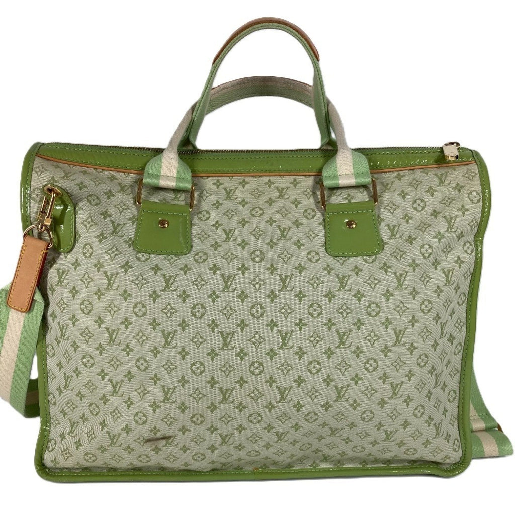 Louis Vuitton Almond Green Monogram Monogram Mini Shoulder Bag Tote Bag (Pre-Owned)