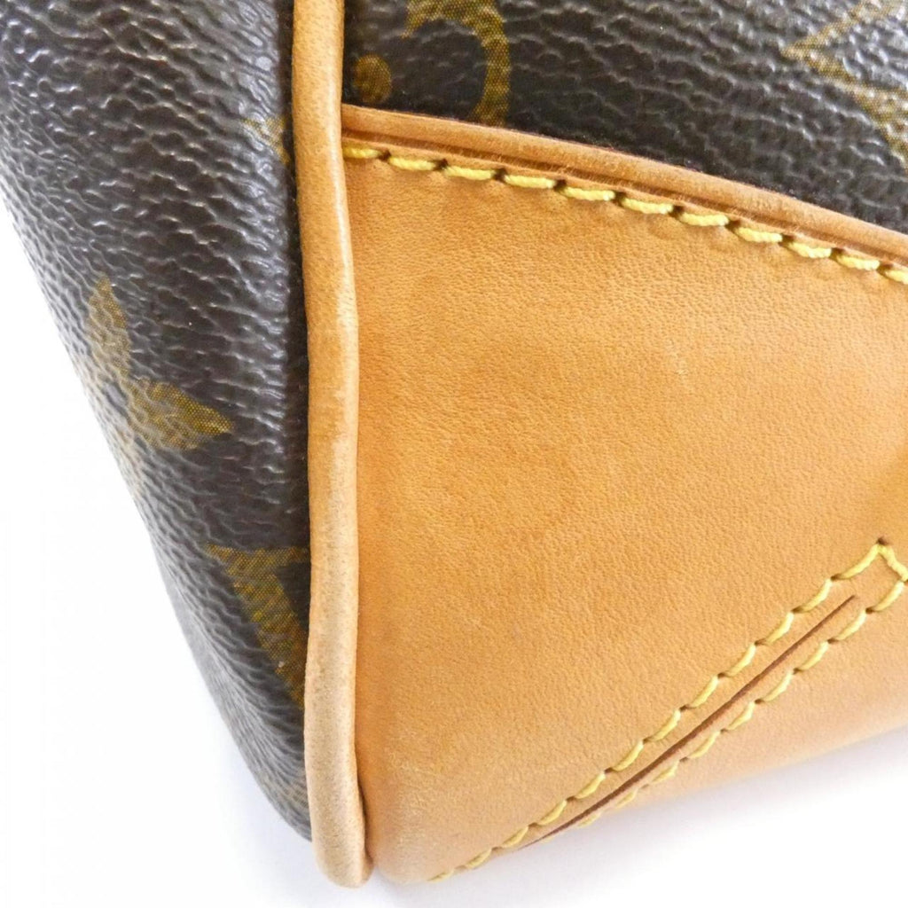 Louis Vuitton Marron Coated Canvas Handbag (Pre-Owned)