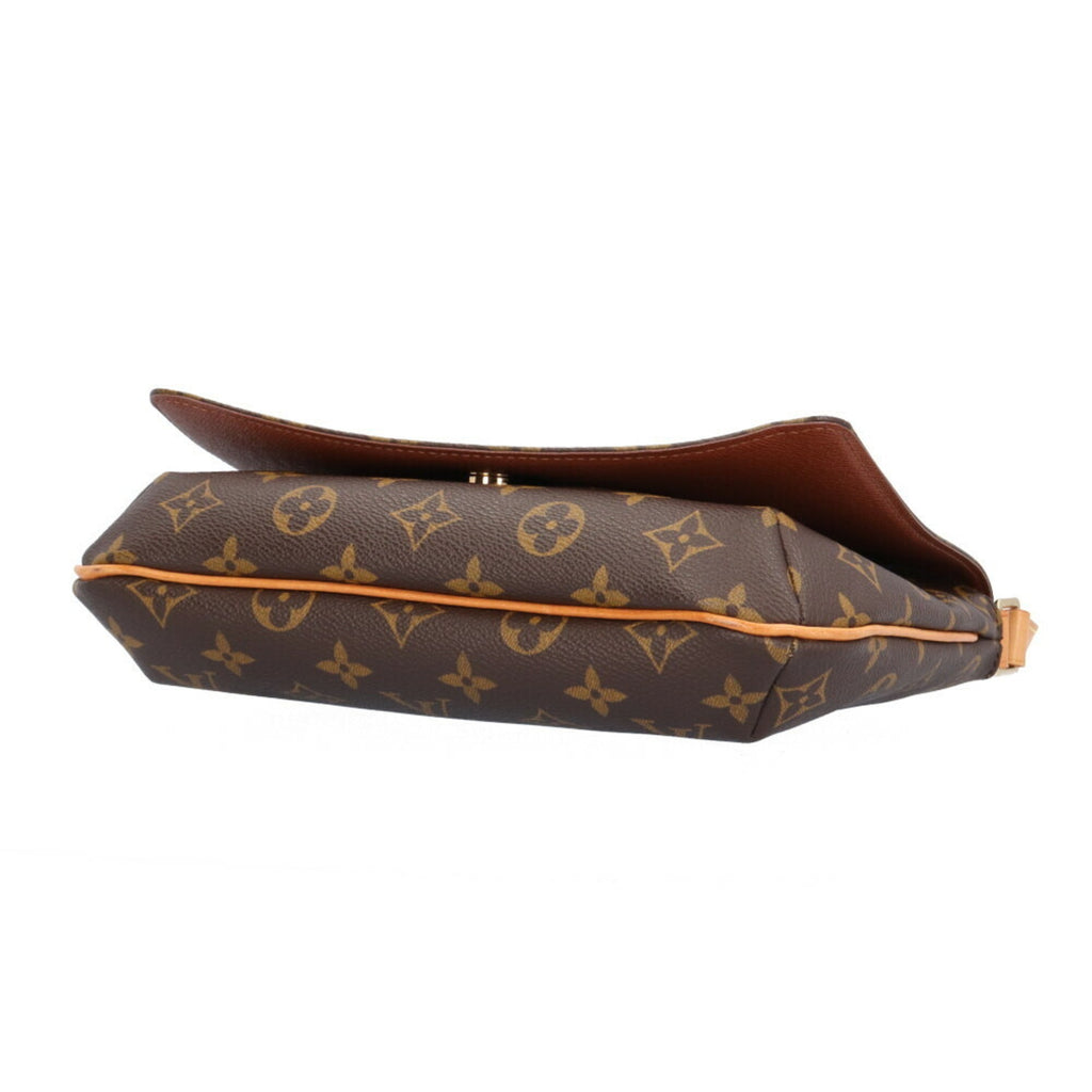 Louis Vuitton Brown Monogram Canvas Shoulder Bag (Pre-Owned)