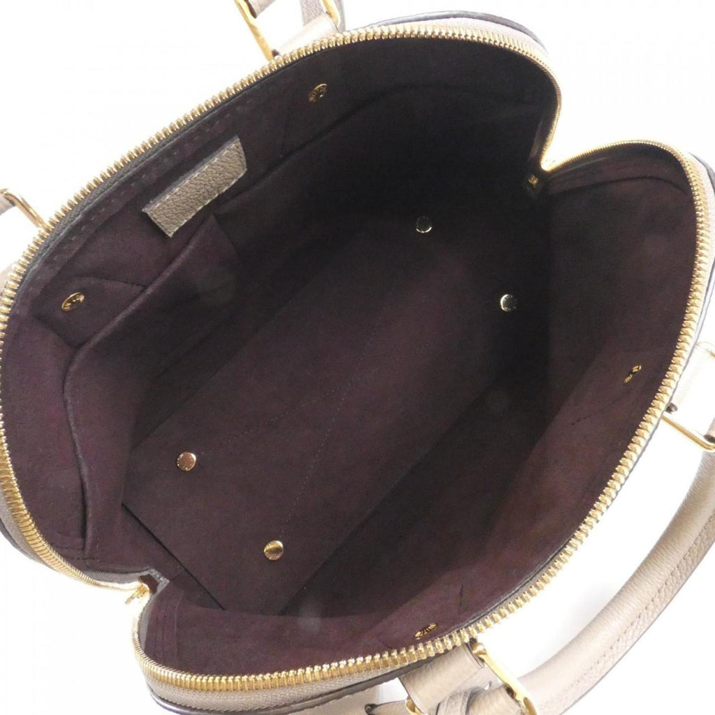 Louis Vuitton Tourterelle Leather Handbag (Pre-Owned)