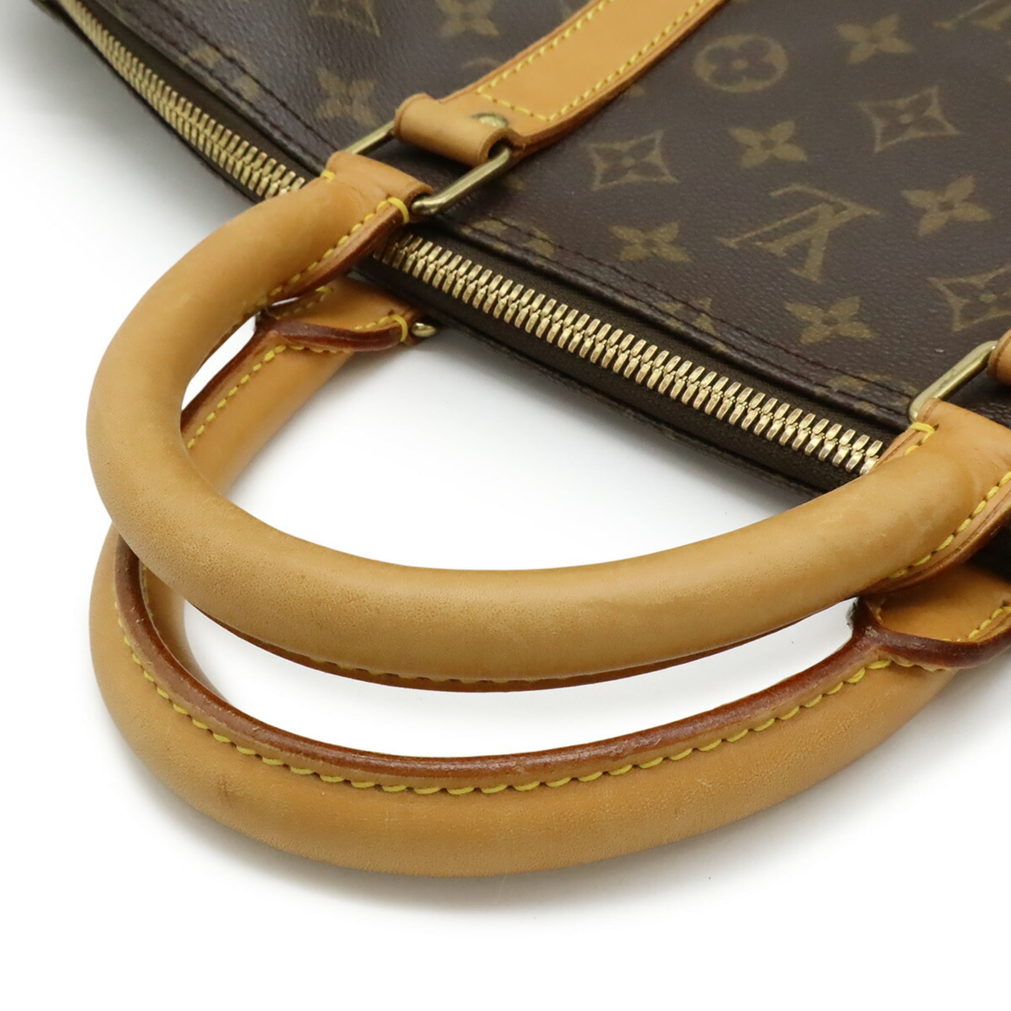 Louis Vuitton Brown Monogram Canvas Boston Bag Handbag (Pre-Owned)