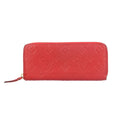Louis Vuitton Monogram Empreinte Red Color Monogram Empreinte Long Wallet (Bi-Fold) (Pre-Owned)