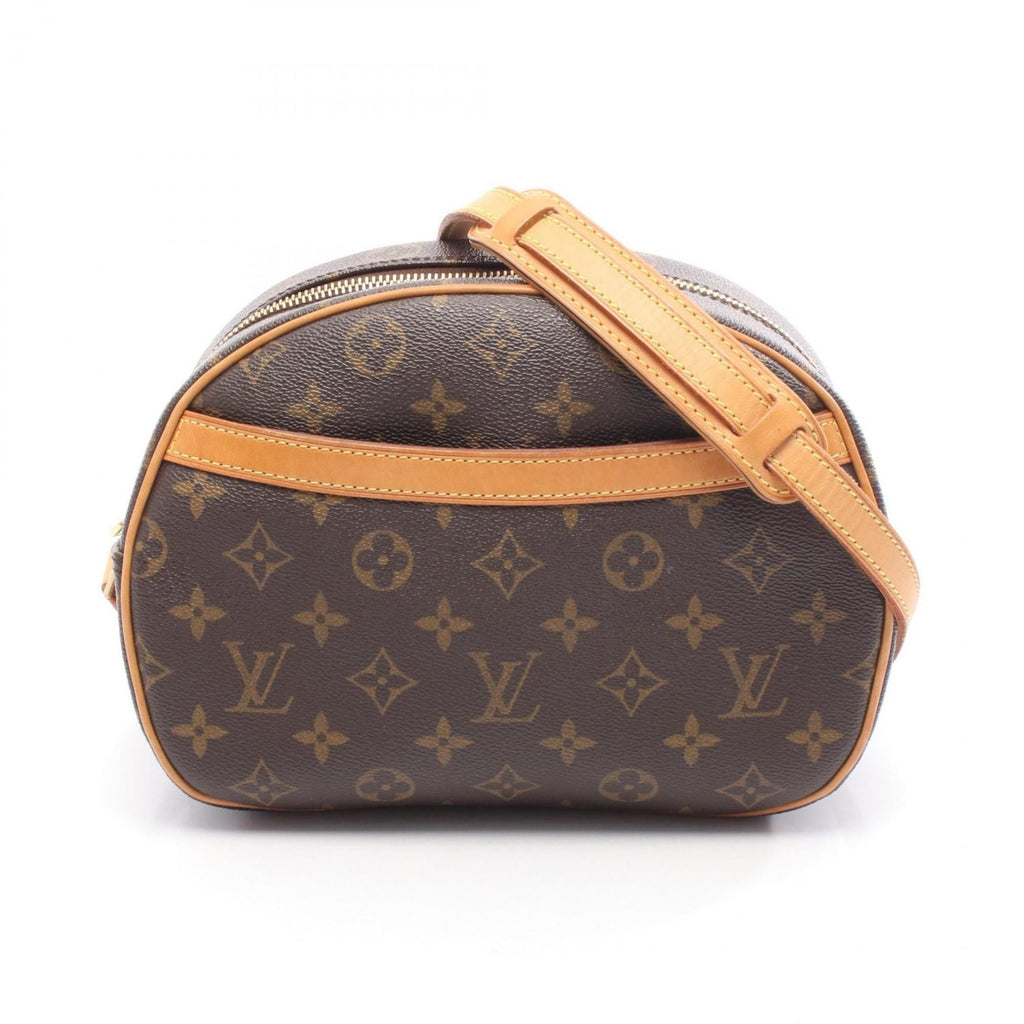 Louis Vuitton Monogram Brown Coated Canvas Leather Shoulder Bag (Pre-Owned)