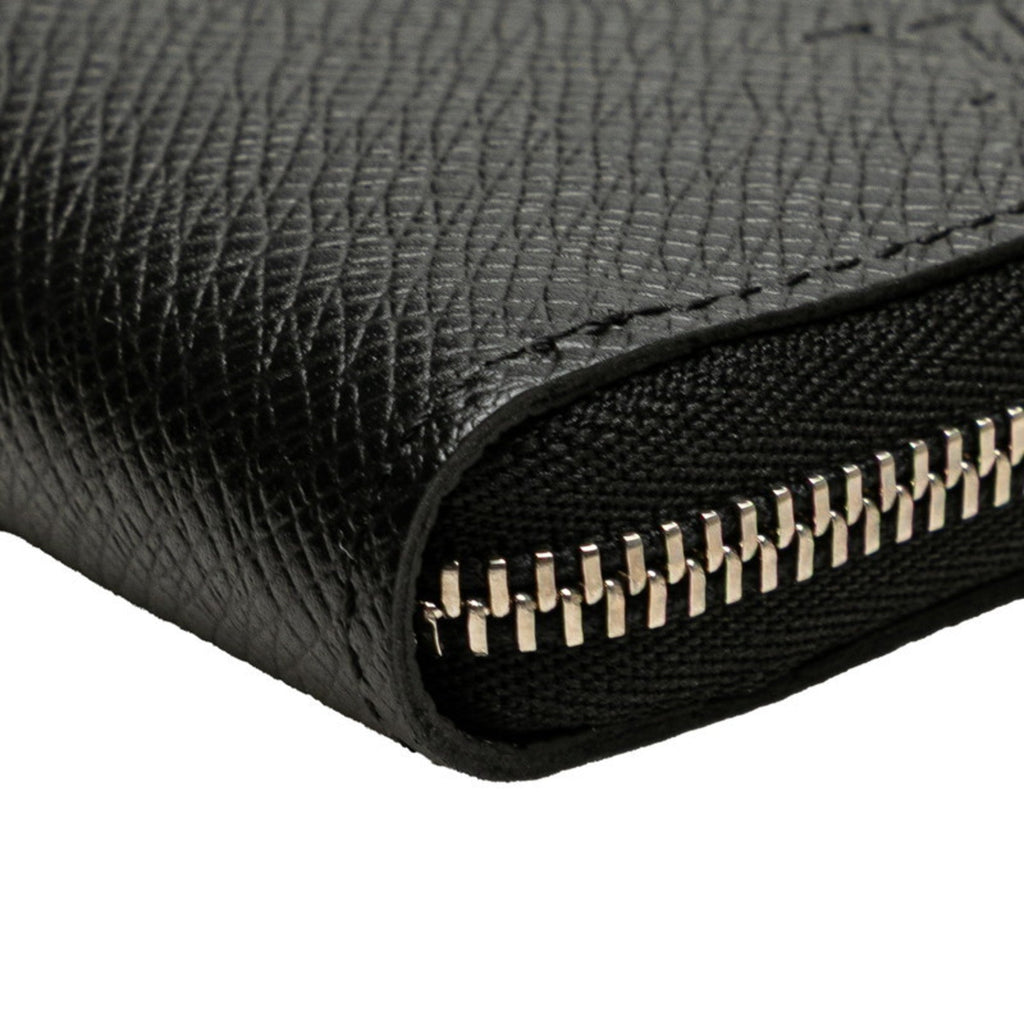 Louis Vuitton Taiga Ardoise Black Leather Coin Purse/Coin Case (Pre-Owned)
