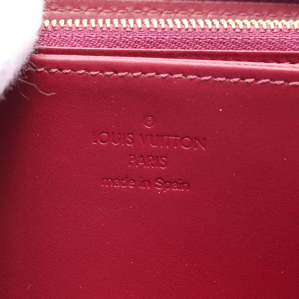 Louis Vuitton Bordeaux Rouge Monogram Vernis Long Wallet (Bi-Fold) (Pre-Owned)