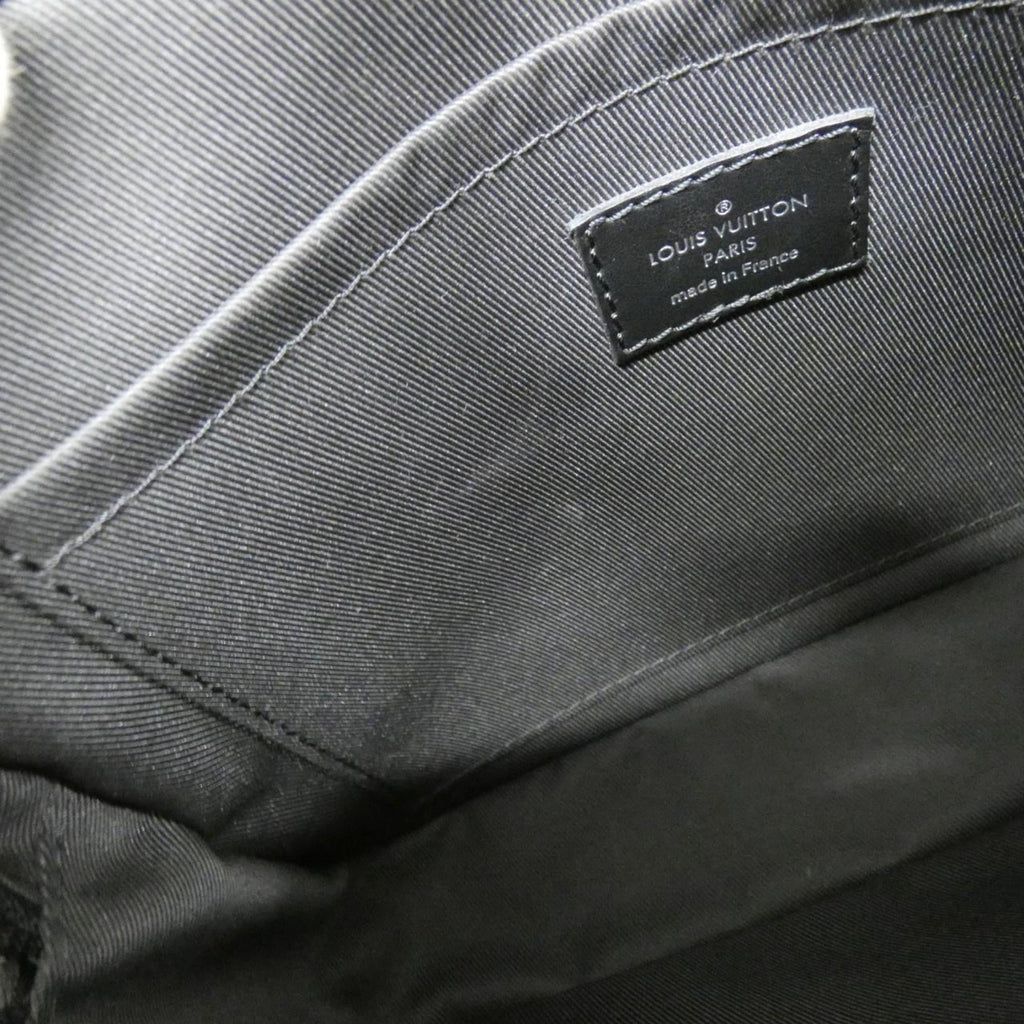 Louis Vuitton Black Coated Canvas Shoulder Bag (Pre-Owned)