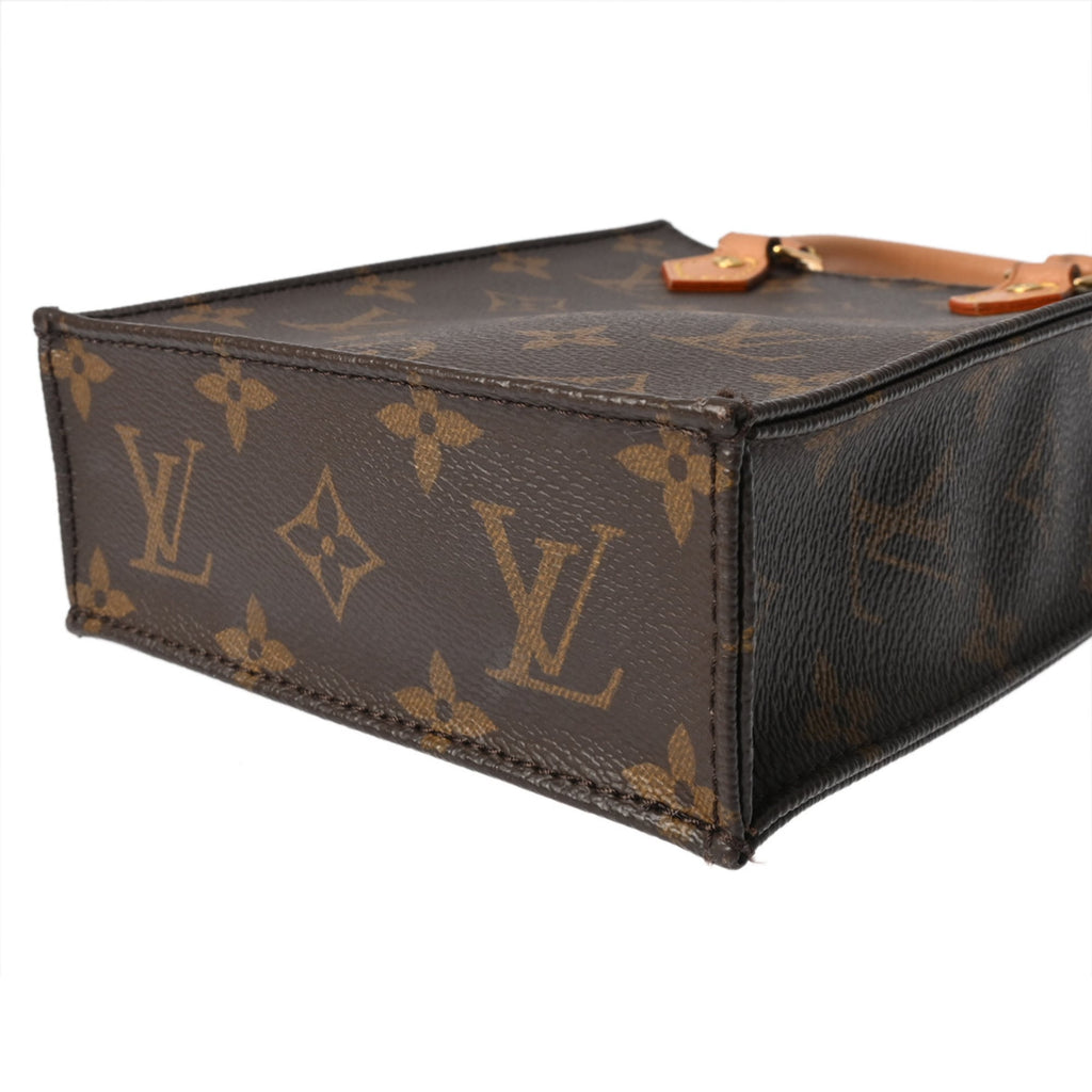 Louis Vuitton Brown Monogram Canvas Handbag (Pre-Owned)