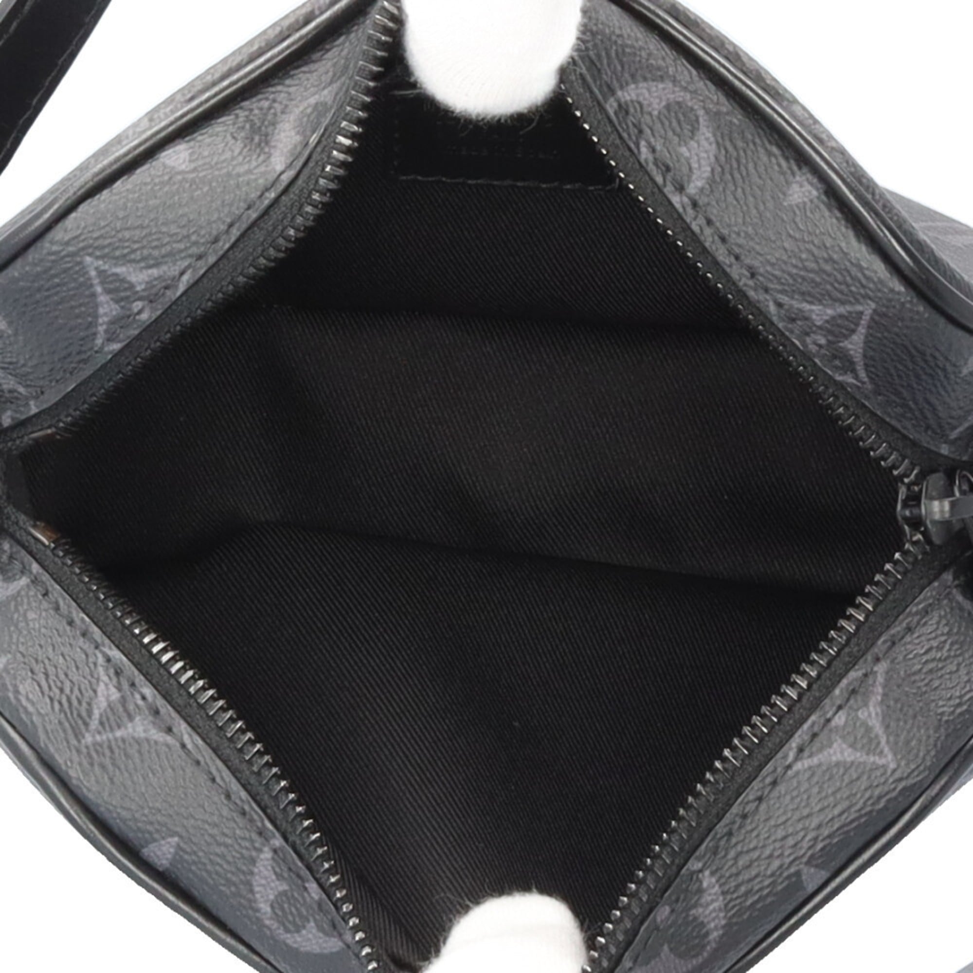 Louis Vuitton Black Monogram Eclipse Shoulder Bag (Pre-Owned)