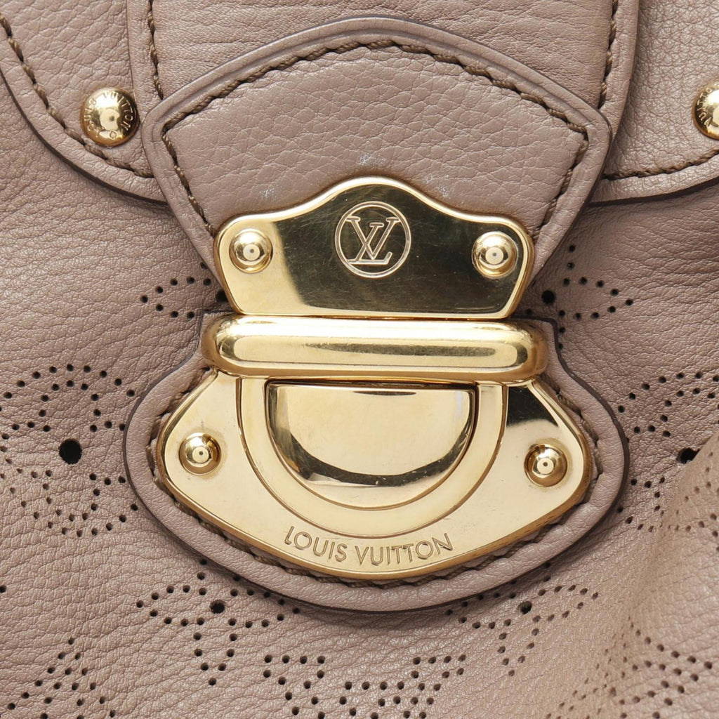 Louis Vuitton Brown Mahina Leather Shoulder Bag (Pre-Owned)
