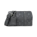 Louis Vuitton Charcoal Dark Gray Leather Shoulder Bag (Pre-Owned)
