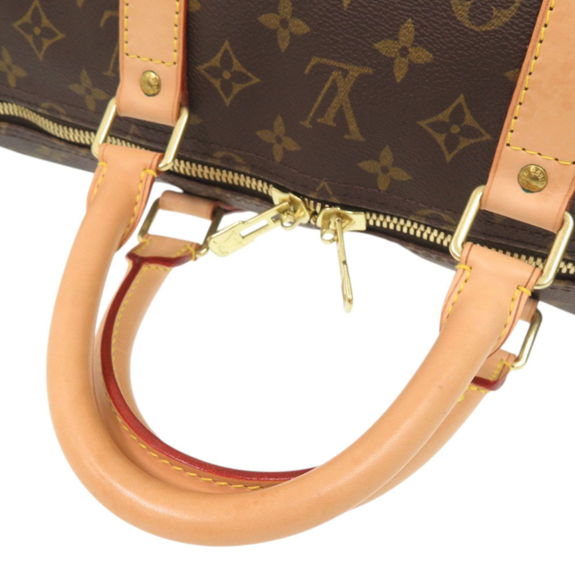 Louis Vuitton Brown Monogram Monogram Boston Bag (Pre-Owned)