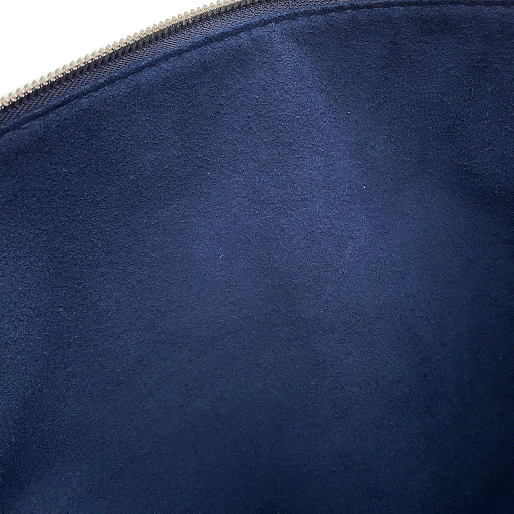 Louis Vuitton Navy Leather Shoulder Bag (Pre-Owned)