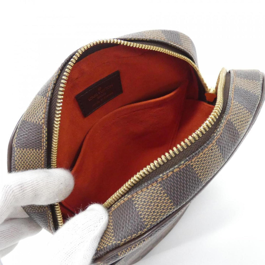 Louis Vuitton Damier Canvas Ebene Damier Canvas Shoulder Bag (Pre-Owned)