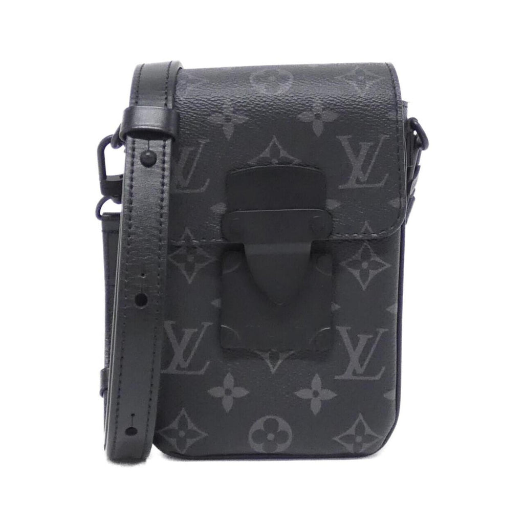 Louis Vuitton Monogram Eclipse Black Coated Canvas Shoulder Bag (Pre-Owned)