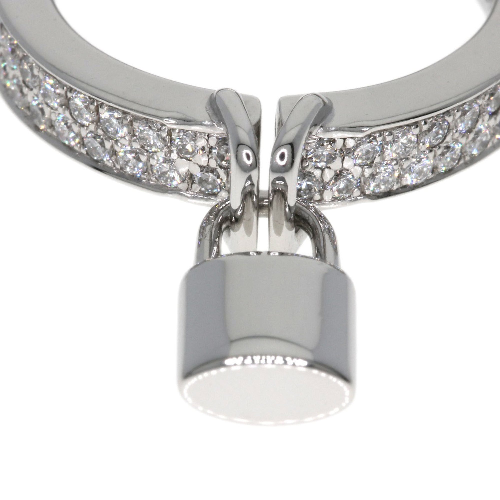 Louis Vuitton White Gold (18K) Band Ring (Pre-Owned)