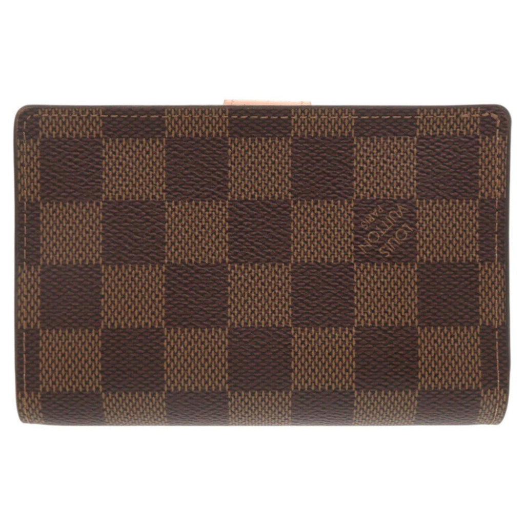 Louis Vuitton Brown Damier Canvas Damier Canvas Wallet (Bi-Fold) (Pre-Owned)