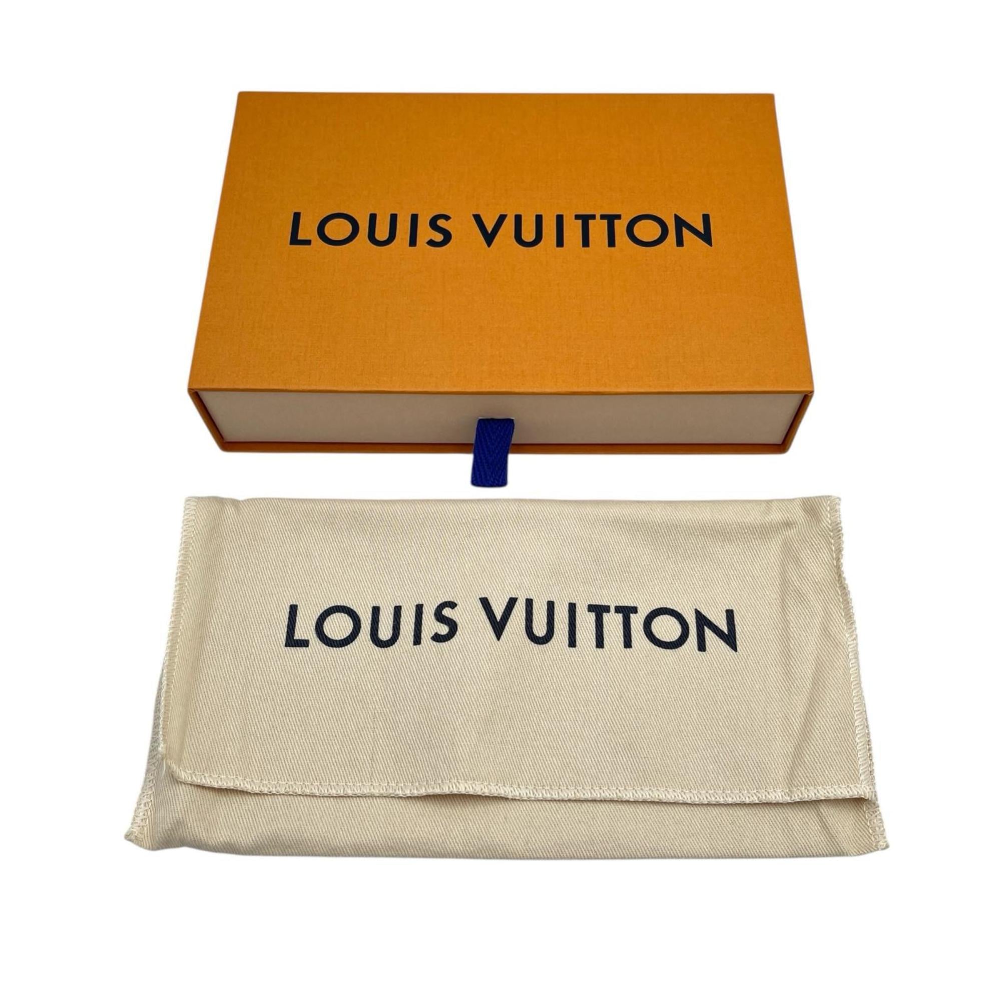 Louis Vuitton Brown Damier Canvas Long Wallet (Bi-Fold) (Pre-Owned)