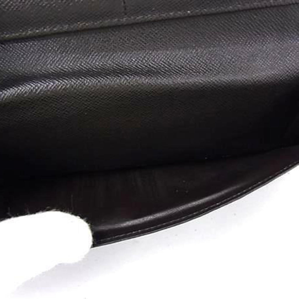 Louis Vuitton Damier Brown Ebene Long Wallet (Bi-Fold) (Pre-Owned)